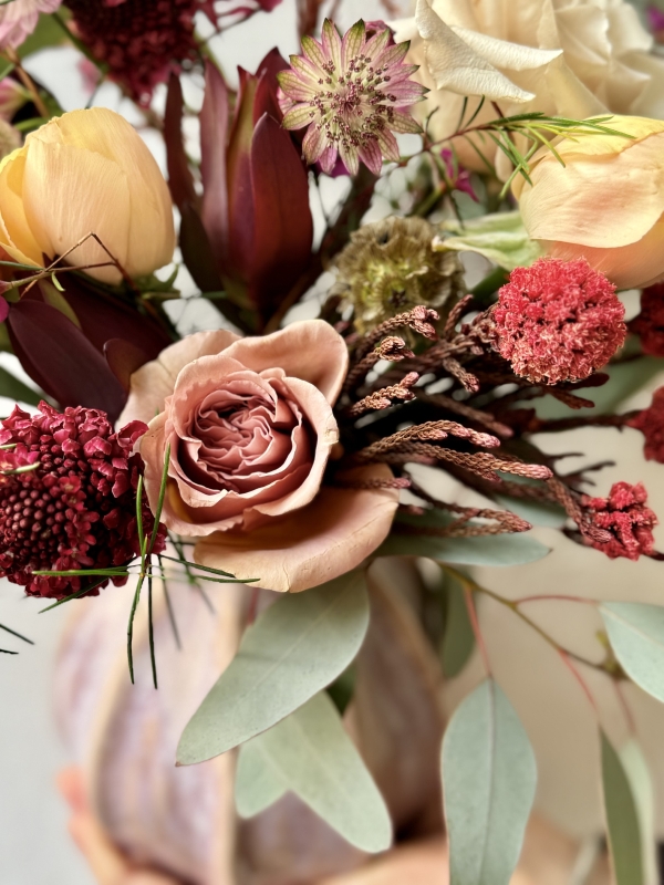 Cafe Latte Berry Vase